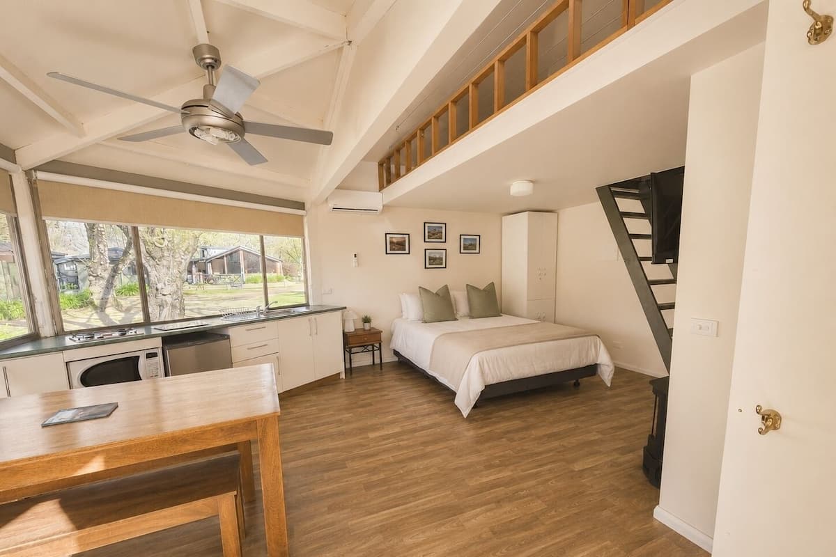 Comfort-Bungalow (Yurt with Ensuite) | Bügeleisen/Bügelbrett, kostenloses WLAN