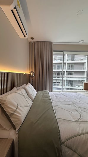 1 habitación, tabla de planchar con plancha, wifi y ropa de cama 