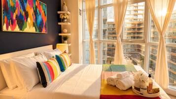 2 bedrooms, iron/ironing board, WiFi (free), bed sheets