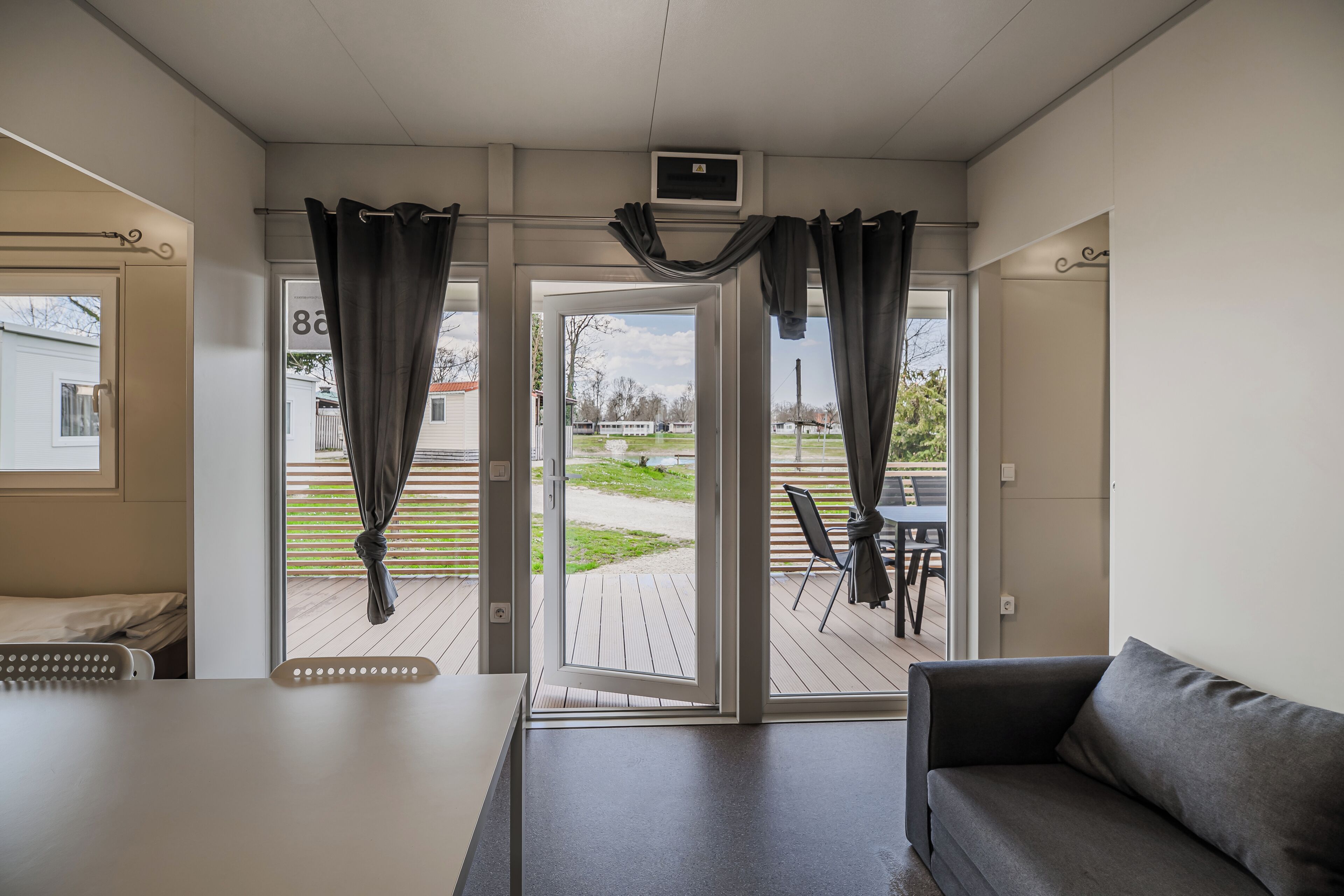 Casa, 3 habitaciones, Aire acondicionado, vistas al jardín | Zona de estar