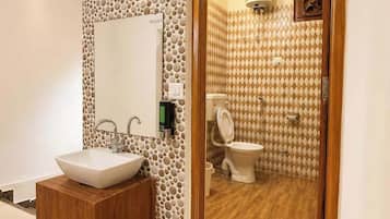 Villa, Balcony, Mountain View | Bathroom | Shower, towels, soap