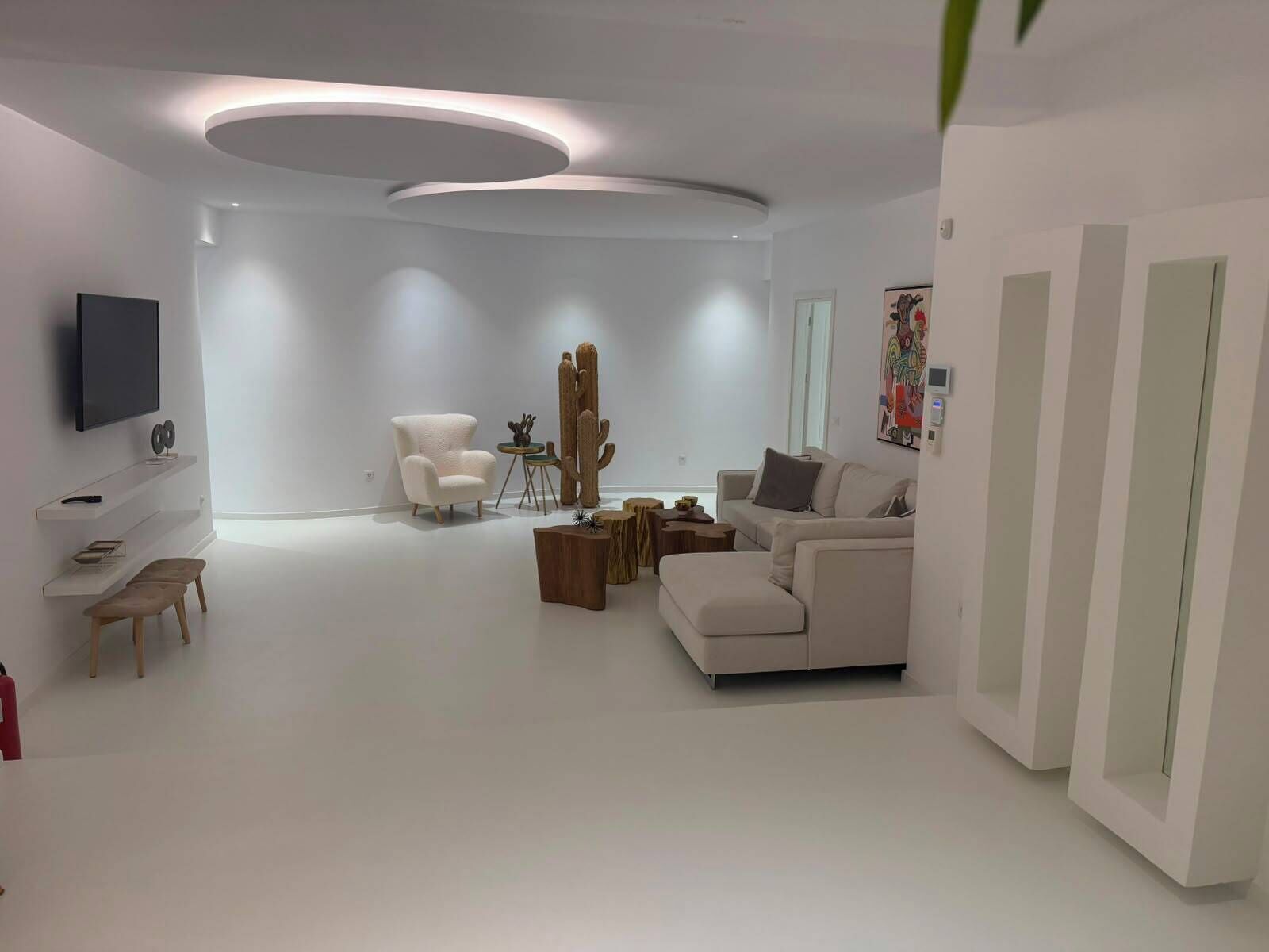 Deluxe-villa - havudsigt | Opholdsområde