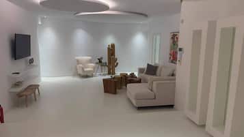 Deluxe-villa - havudsigt | Opholdsområde