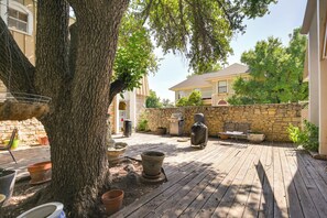 Terrace/patio - Accessible Family Condo Near Downtown Riverfront (San Angelo)