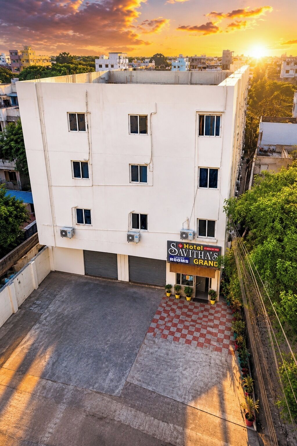 Front of property