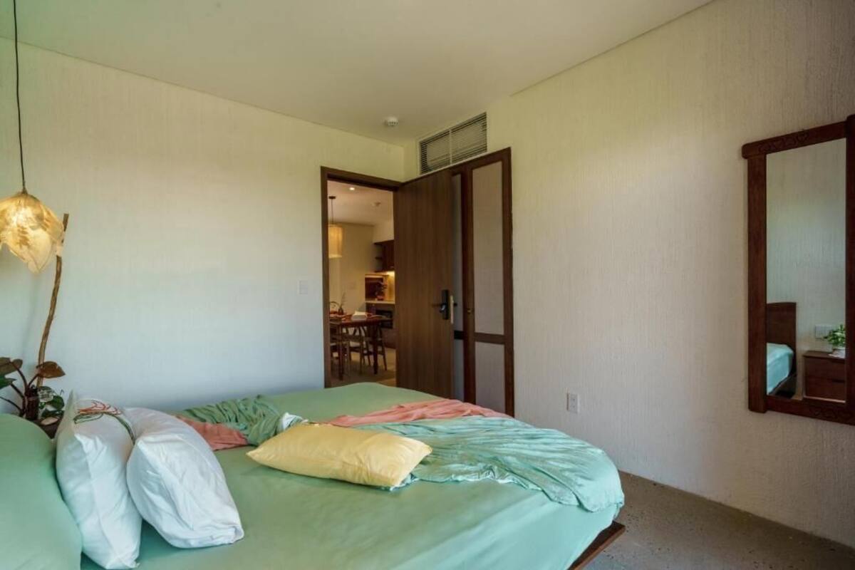 Premium bedding, blackout curtains, soundproofing, iron/ironing board