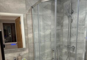 Shower, towels