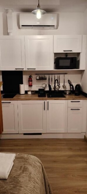 Fridge, microwave, stovetop, dishwasher - Apartamenty Drzewna-Wojska Polskiego (Zielona Góra)