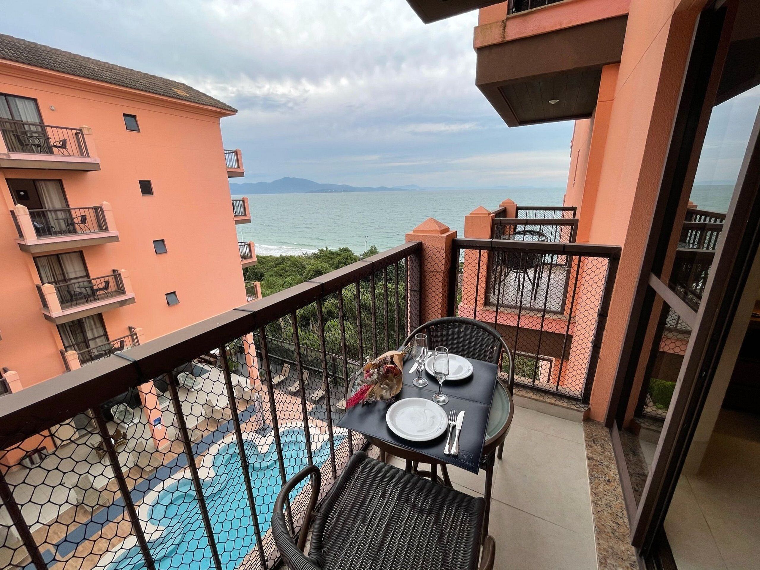 Basic-Apartment | Speisen im Freien
