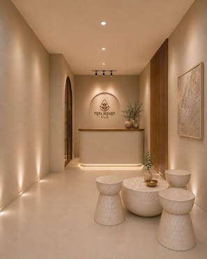 Luxury-Doppelzimmer, 1 Queen-Bett, Parkblick, zum Innenhof hin | Lobby