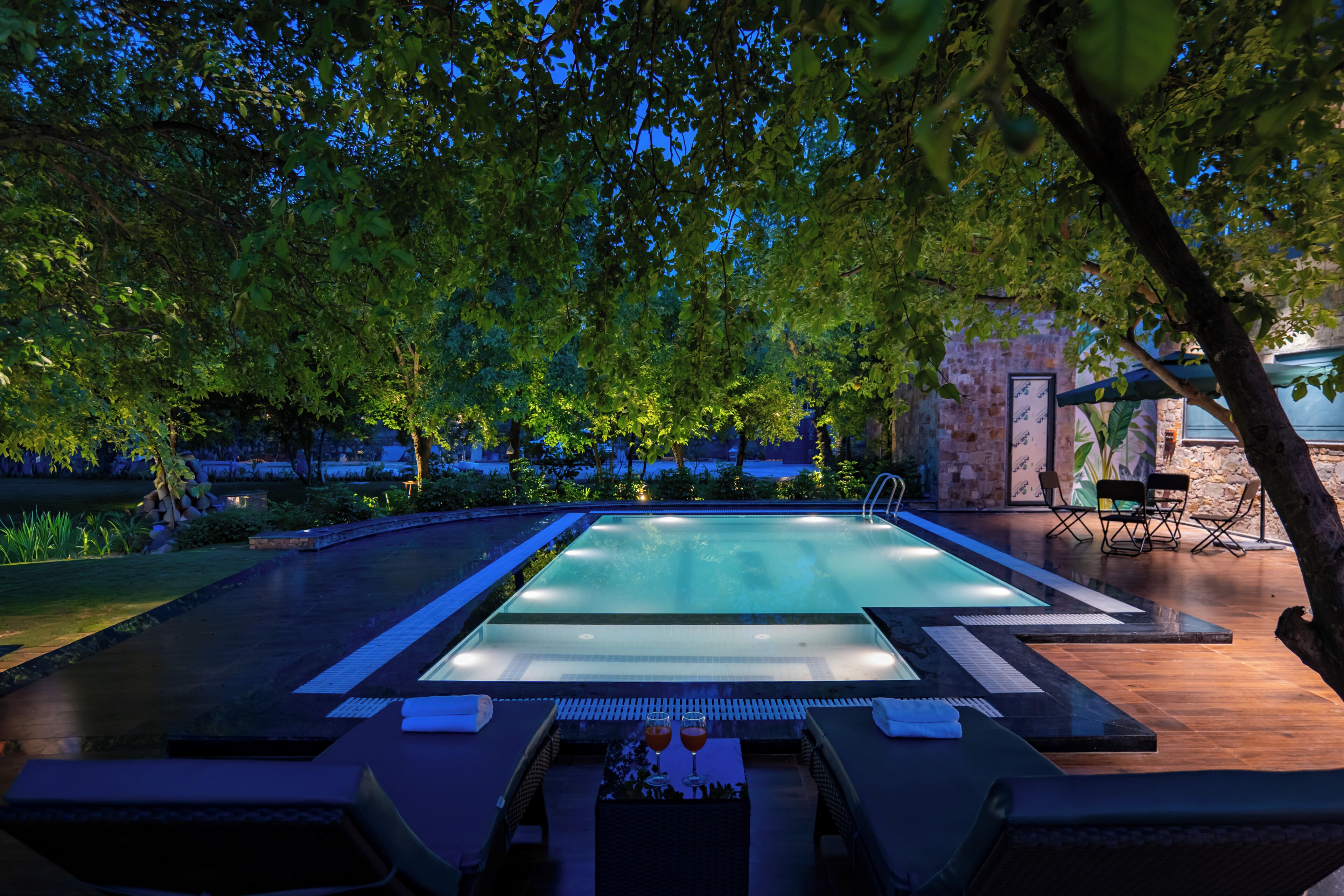 Outdoor pool