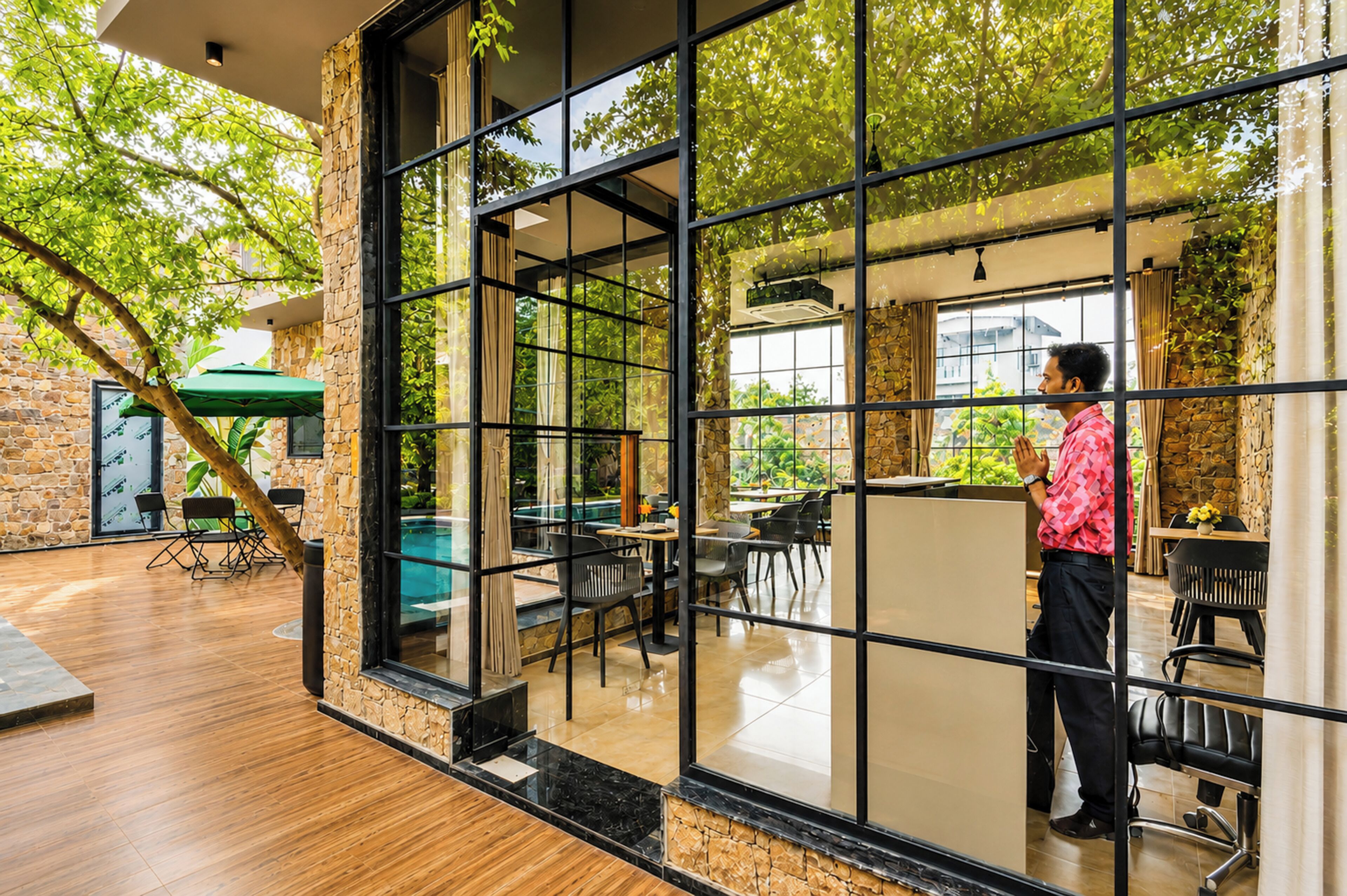 Khu ẩm thực ngoài trời
