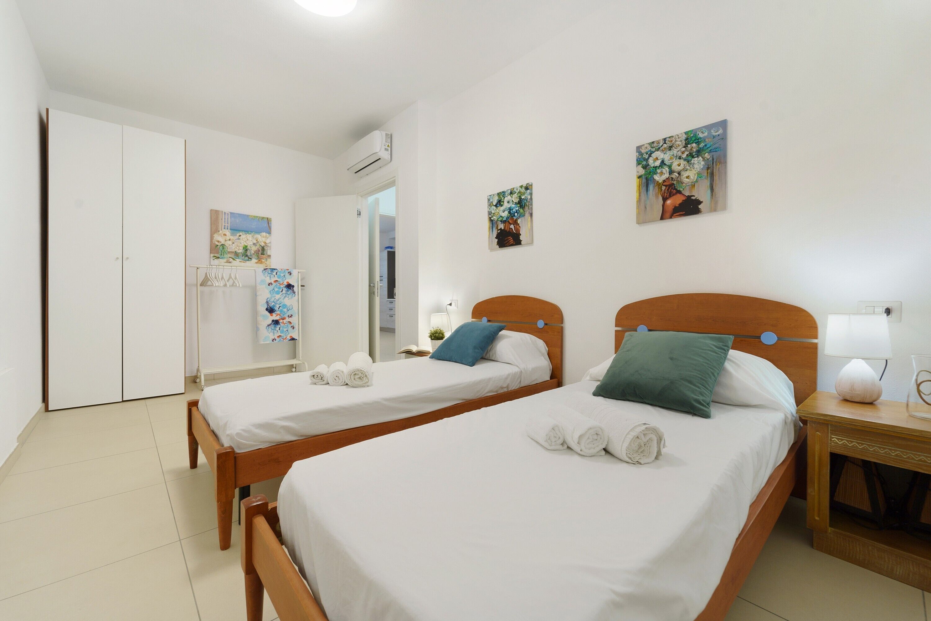 2 Schlafzimmer, Bettwäsche