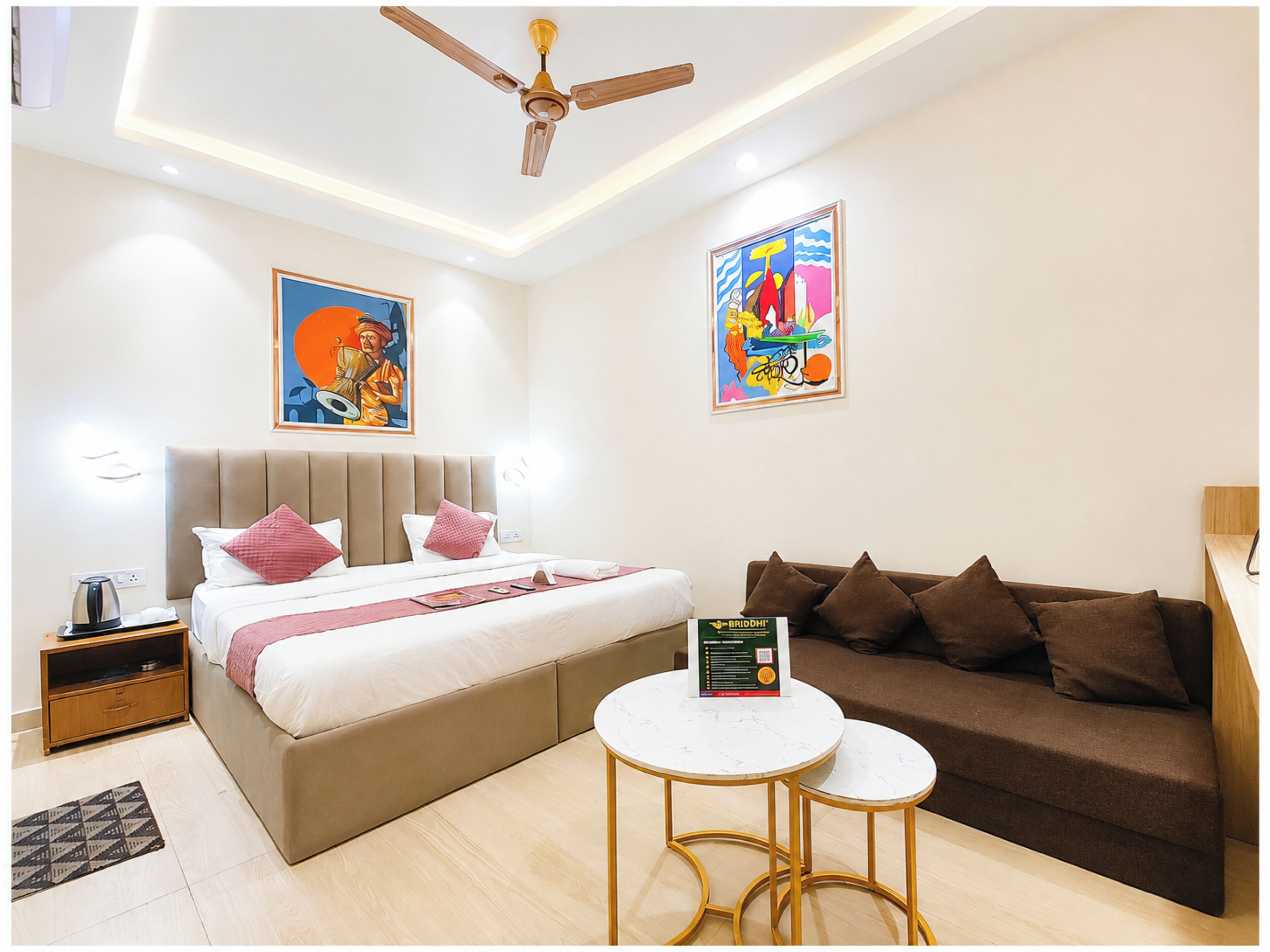 Deluxe Double Room, Multiple Beds, Air conditioning | View from room