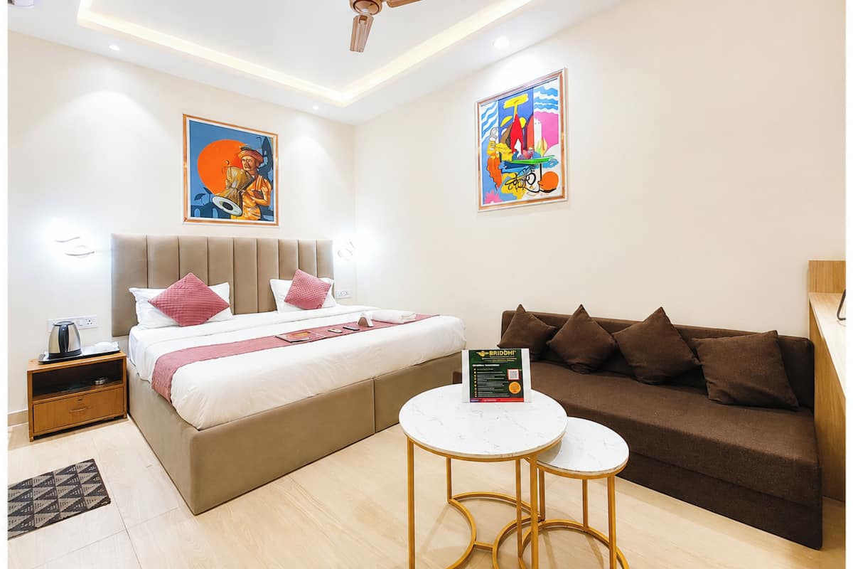 Deluxe Double Room, Multiple Beds, Air conditioning | View from room