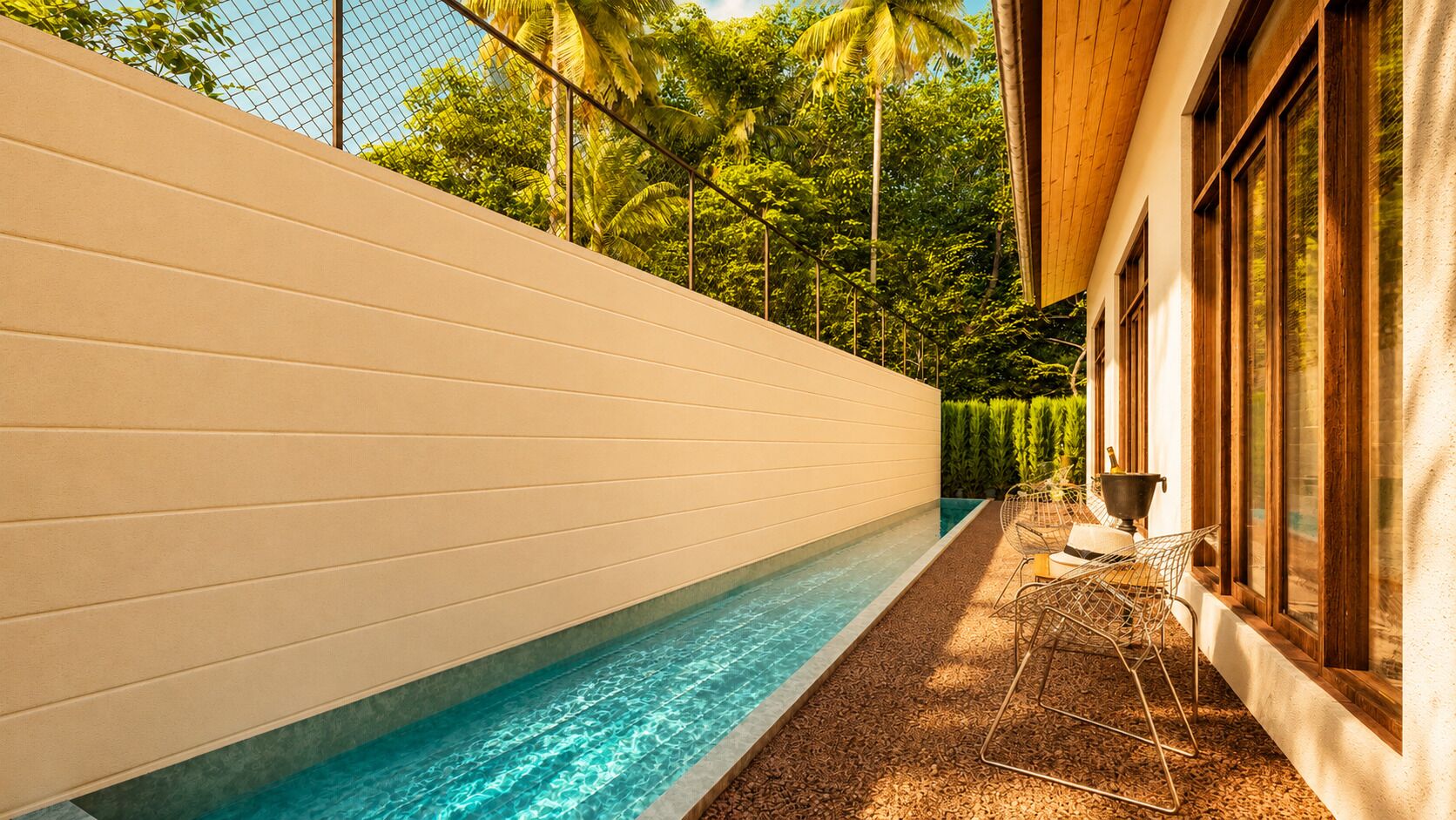Piscine extérieure