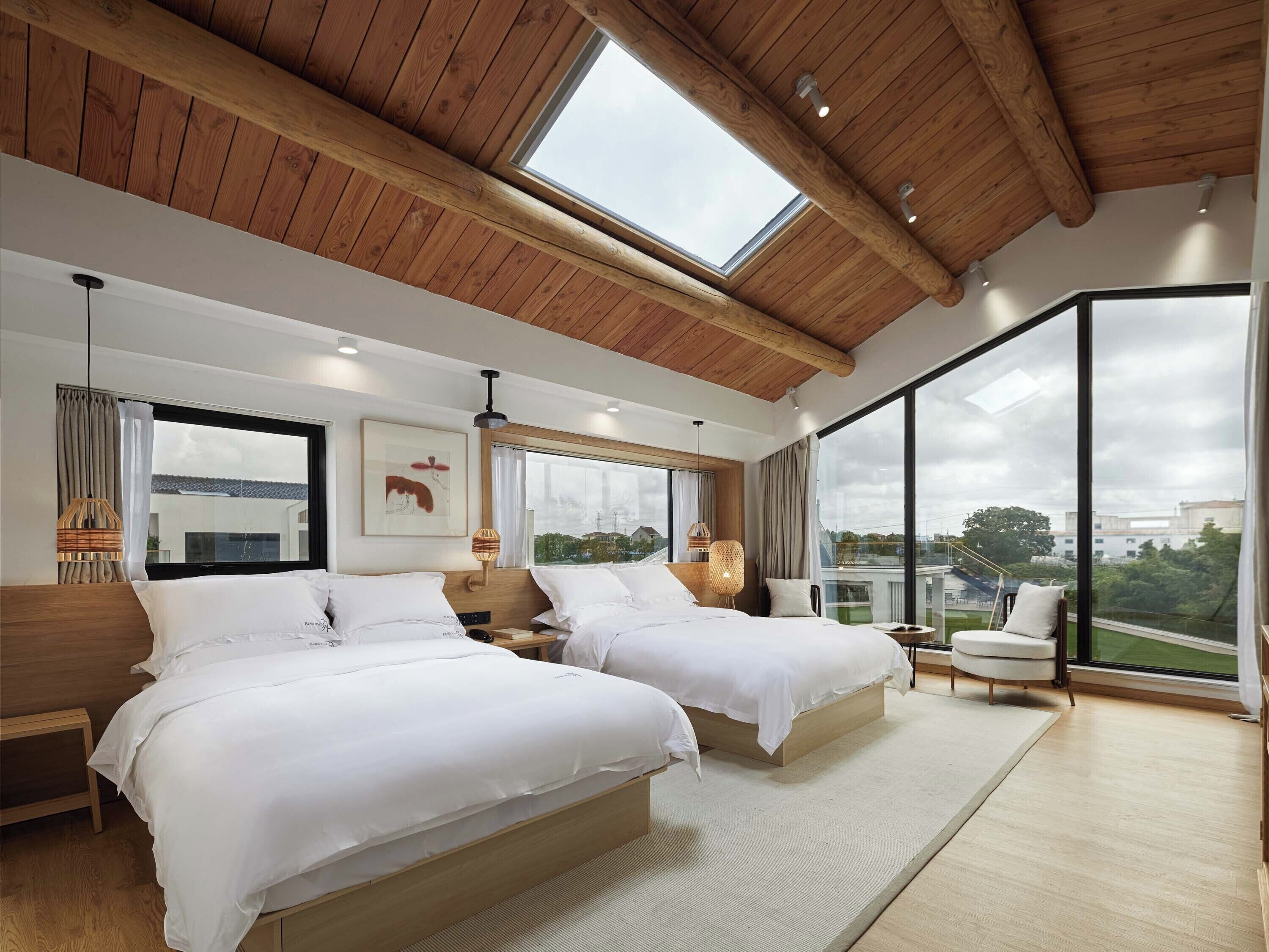 Exclusive Twin Room, Balcony, Garden View | Desk, laptop workspace, blackout curtains, soundproofing