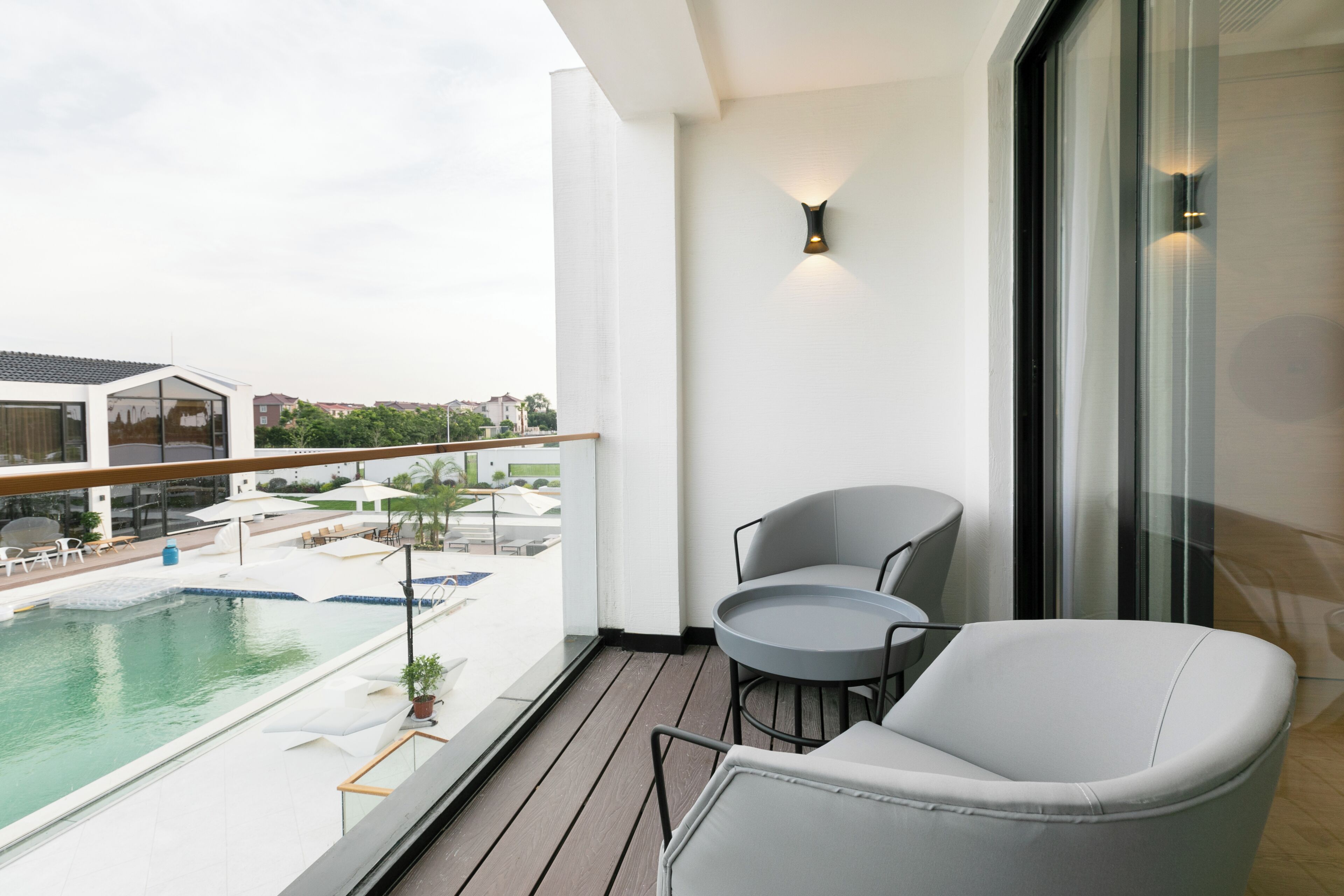 Elite Twin Room, Balcony, Garden View | View from room