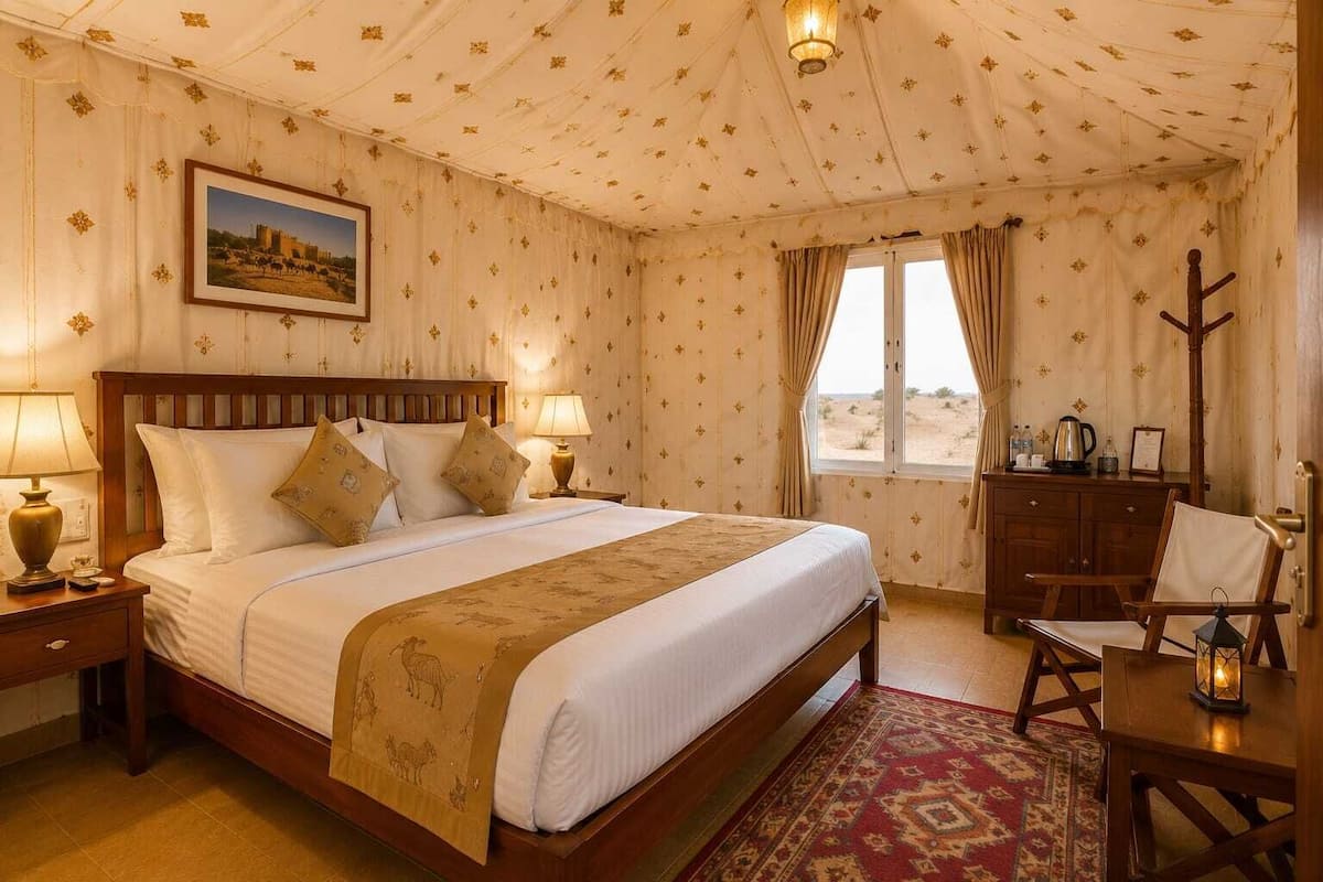 Quarto luxo, vista para o deserto | Wi-Fi de cortesia