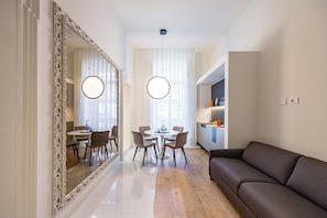 Phòng 4 Superior, bếp | Khu phòng khách