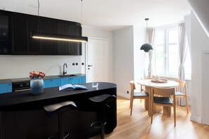Deluxe Apartment, Non Smoking, Private Bathroom | Dining - Parkowa 33 Beach Loft by Lion Apartment (Sopot)