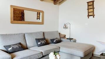 Fernseher, Kamin