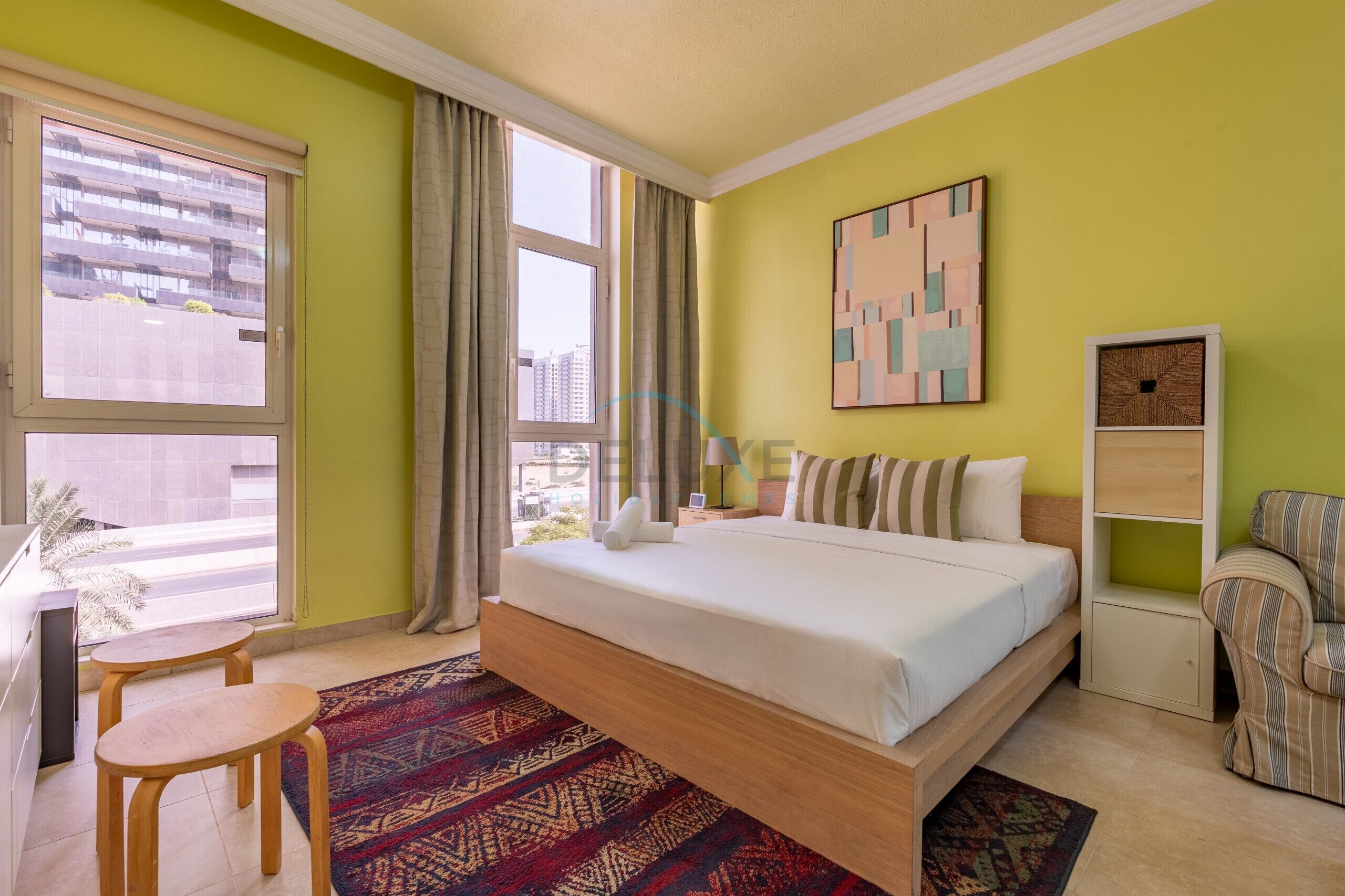 In-room safe, iron/ironing board, WiFi (free), bed sheets