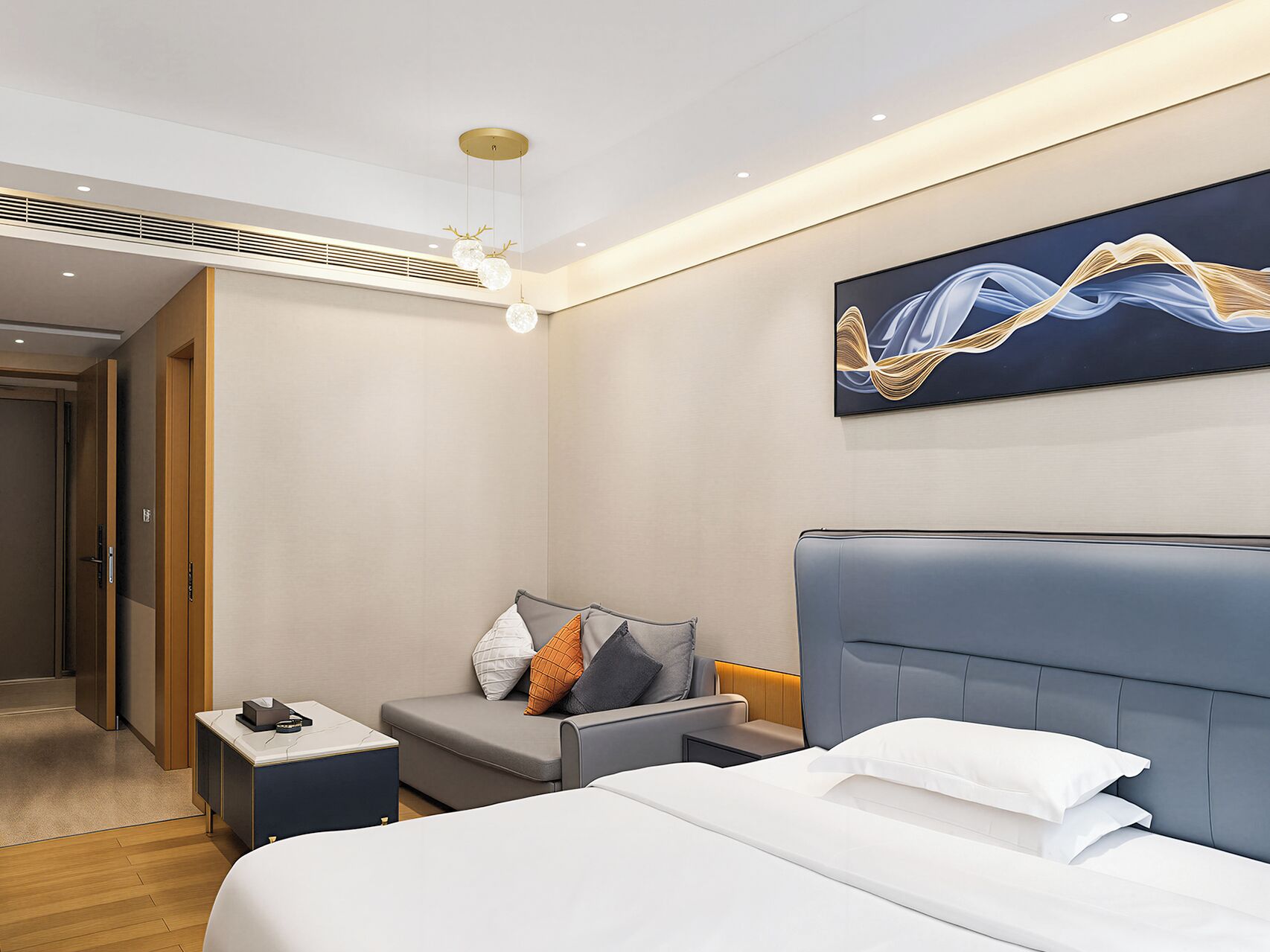 Chambre Double Supérieure, vue ville