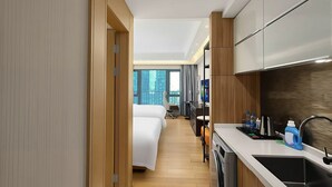 Chambre Supérieure avec lits jumeaux, vue ville