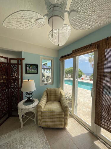 Lovely 1-bedroom apartment with AC in charming Frederiksted new to the market!