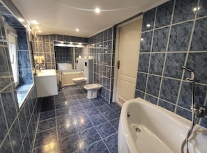 Apartament Deluxe, vistes al pati | Bany