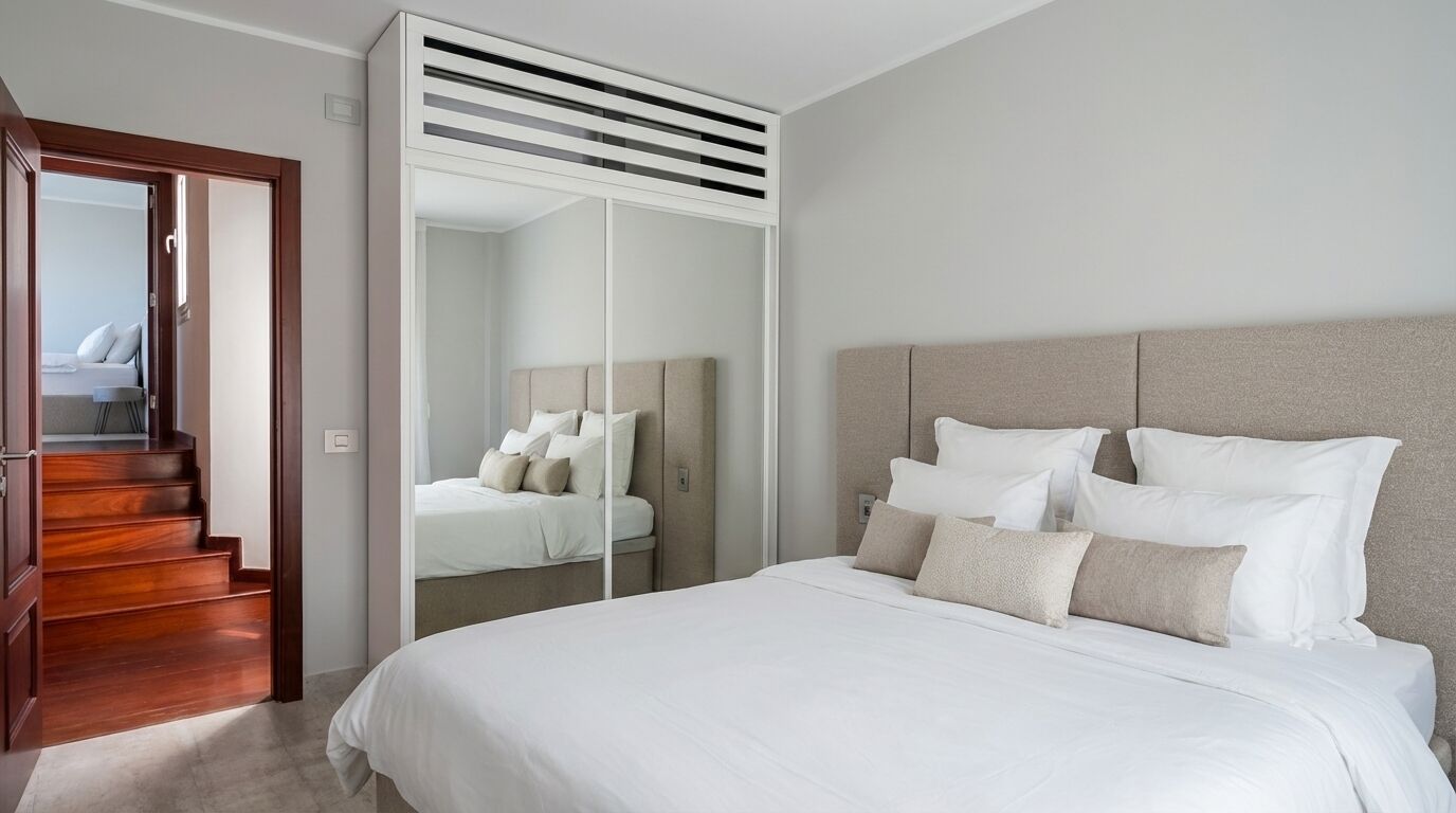 Villa Confort, vistas al mar | Tabla de planchar con plancha y wifi gratis