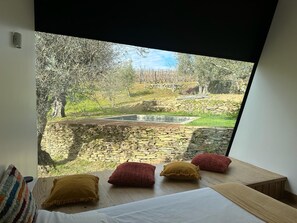 豪華單棟小屋, 葡萄園景 | 防敏寢具、迷你吧、免費 Wi-Fi