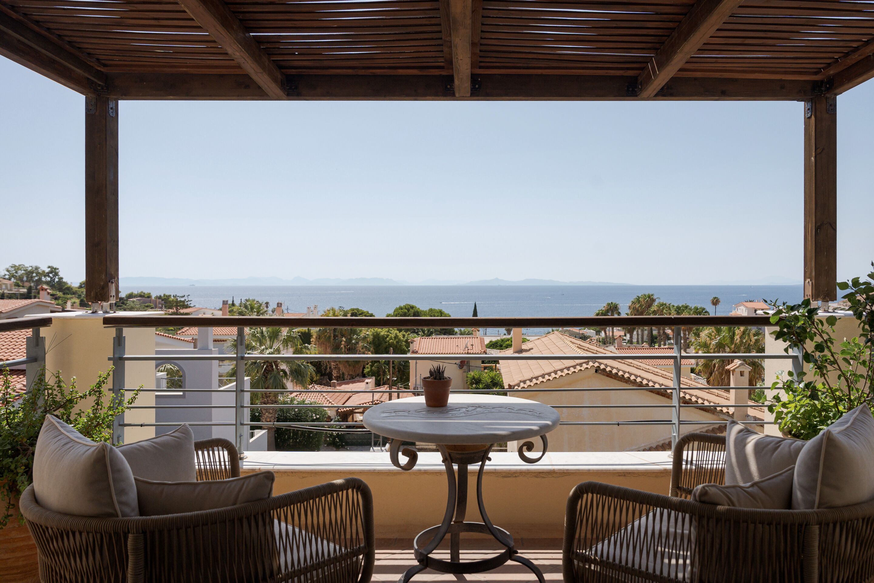 Villa Supérieure, vue mer | Balcon