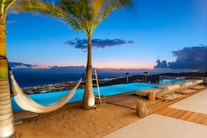 A heated pool - Villa Ailani - Five Bedroom Villa, Sleeps 10 (Adeje)