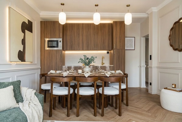 Appartement Deluxe | Restauration