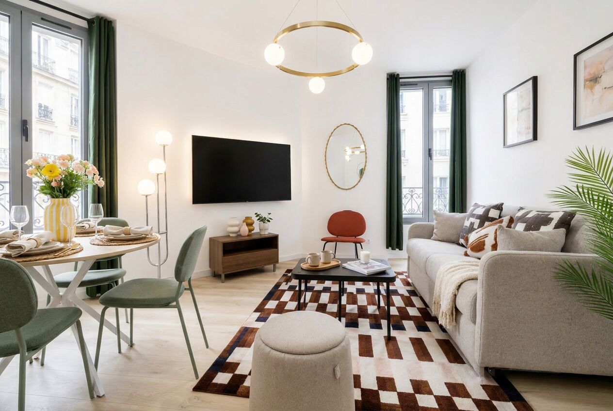 Apartamento superior | Zona de estar