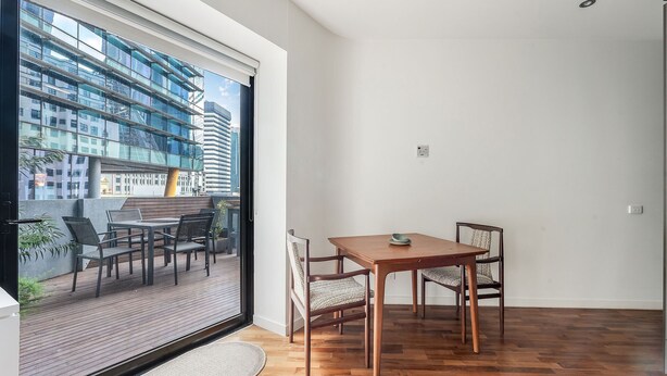 Dining - Skyline Terrace Central CBD Escape with City Views (Melbourne)