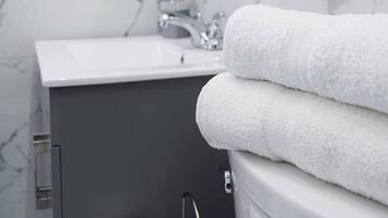 Shower, towels