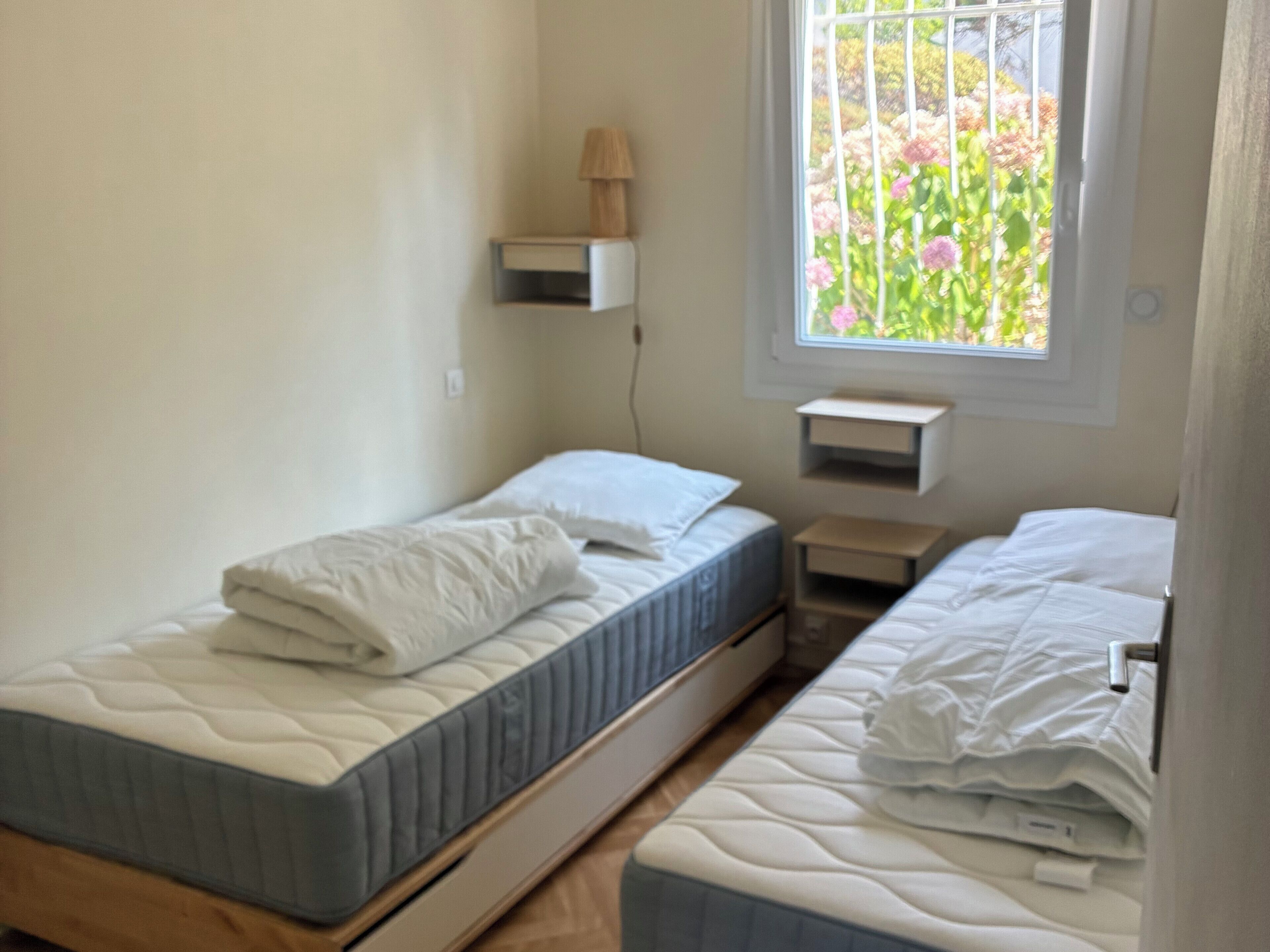 2 bedrooms, iron/ironing board, travel crib, WiFi