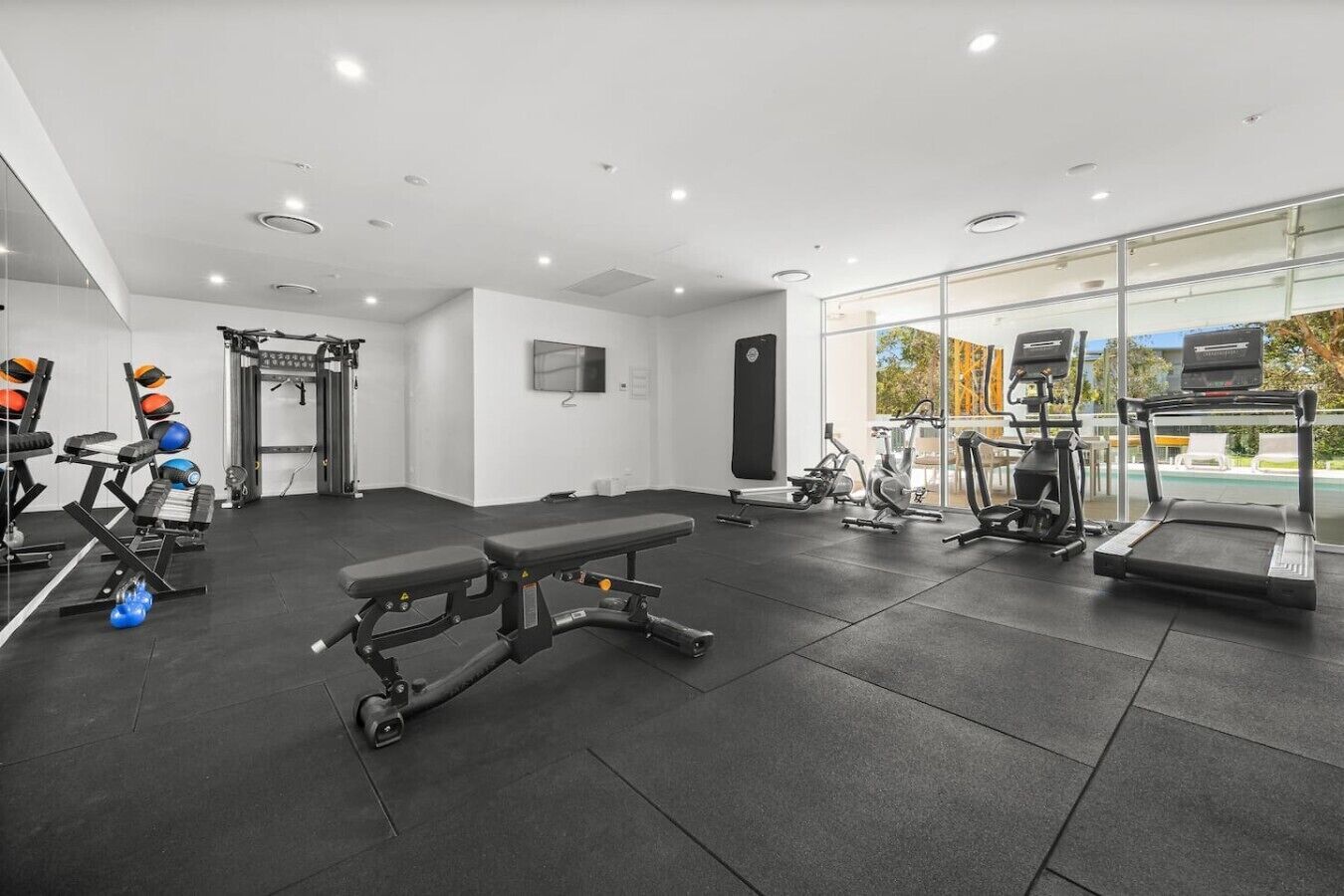 Fitnessbereich