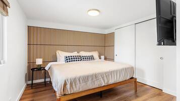 2 dormitorios, tabla de planchar con plancha, wifi gratis y ropa de cama