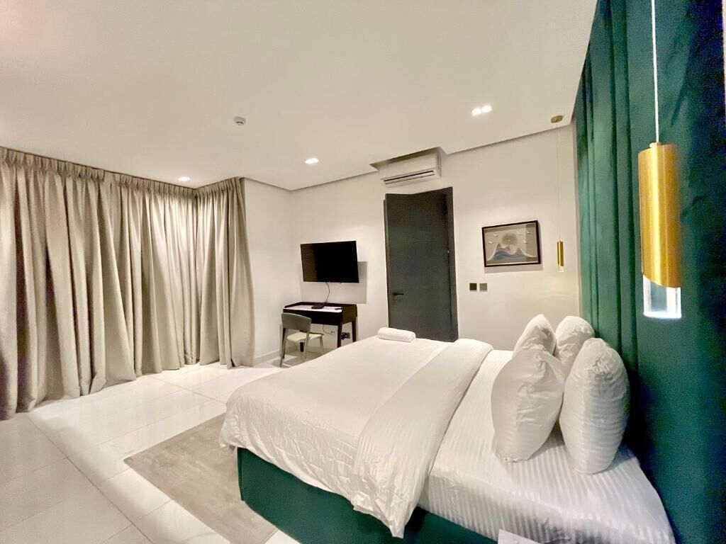 Deluxe-Apartment, Balkon, Stadtblick