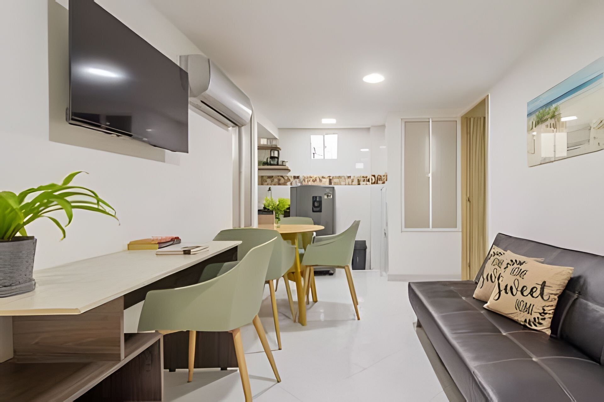 Apartamento básico | Zona de estar