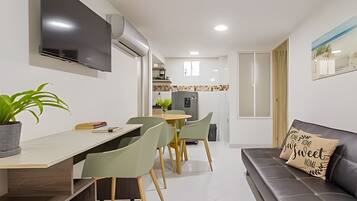 Apartamento básico | Zona de estar