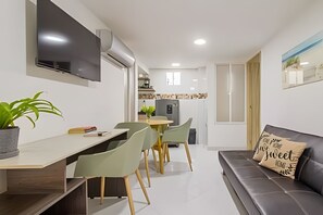 Apartamento básico | Zona de estar