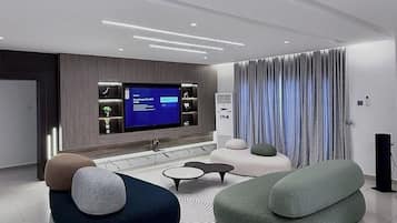 Appartement Deluxe, balcon, vue ville | Intérieur