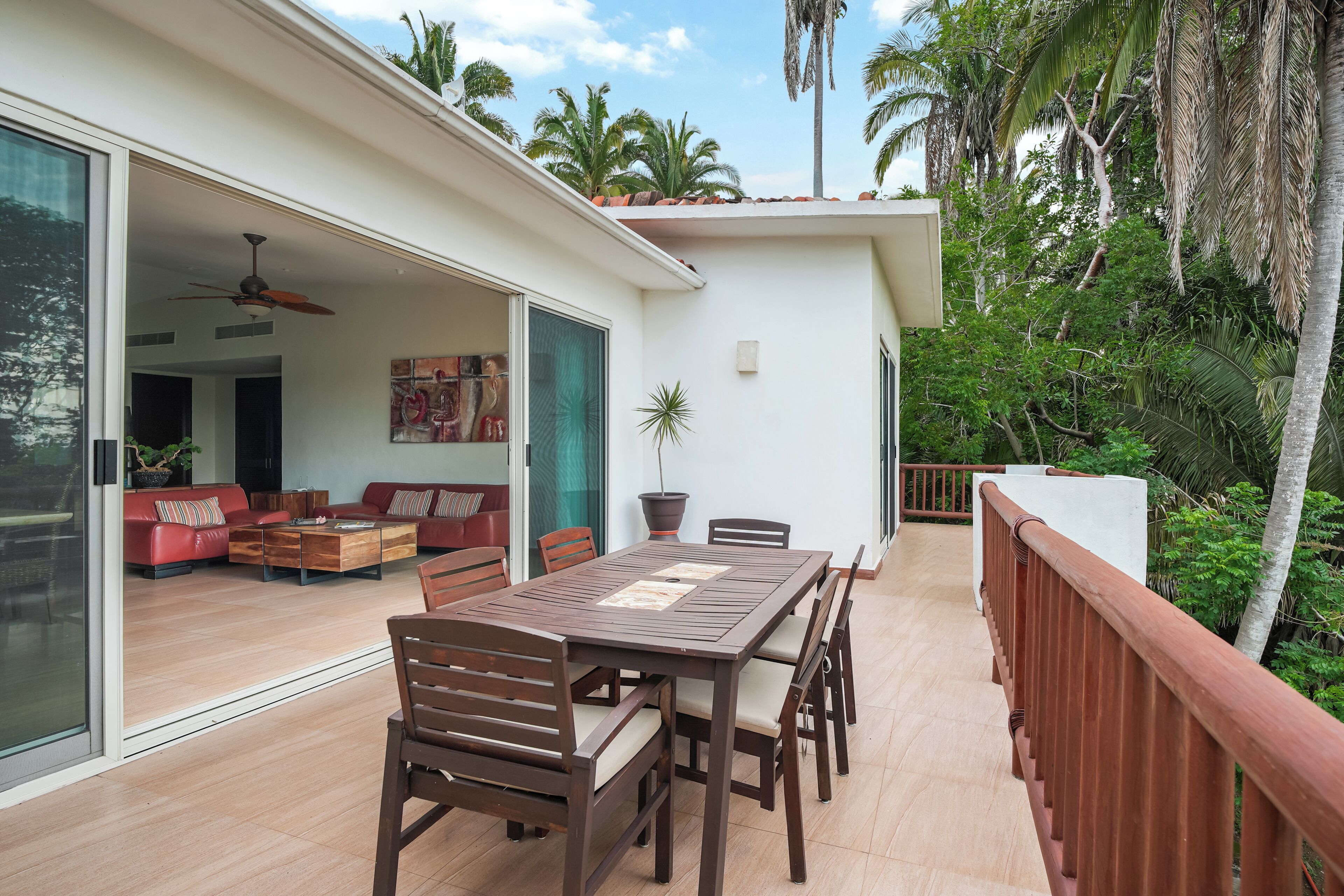 Apartamento Confort, balcón, vistas al mar | Zona de estar