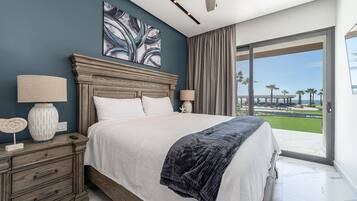 Condo, várias camas, vista para o jardim (Encantame Soleil R105) | 2 quartos, ferros/tábuas de passar roupa, individualmente decorados