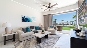 Condo, Multiple Beds, Garden View (Encantame Soleil R105) | Living area - Encantame Soleil (Puerto Peñasco)